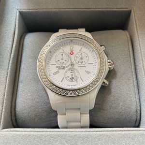 Michele Jetway Ceramic Watch
